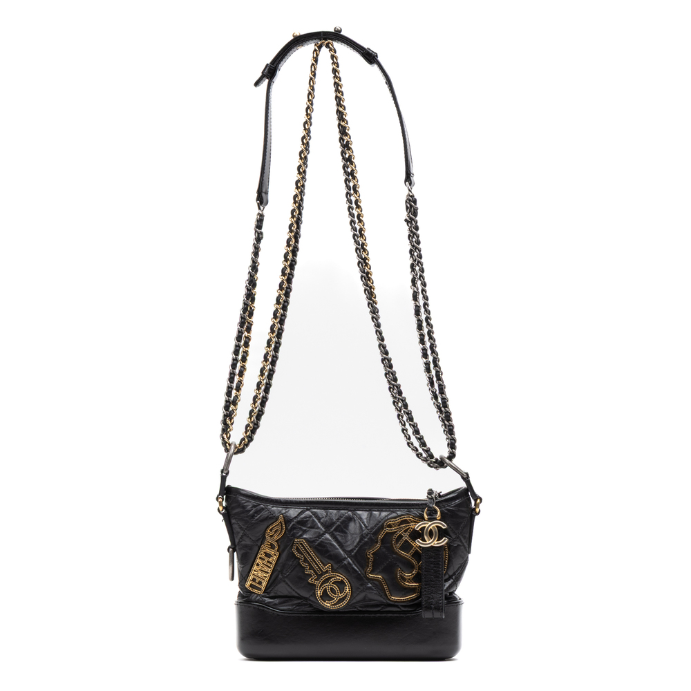 Chanel Gabrielle Hobo Embellished Small